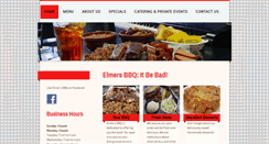 Desktop Screenshot of elmersbbqtulsa.com